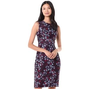 Calvin Klein Princess Seamed Sheath Dress